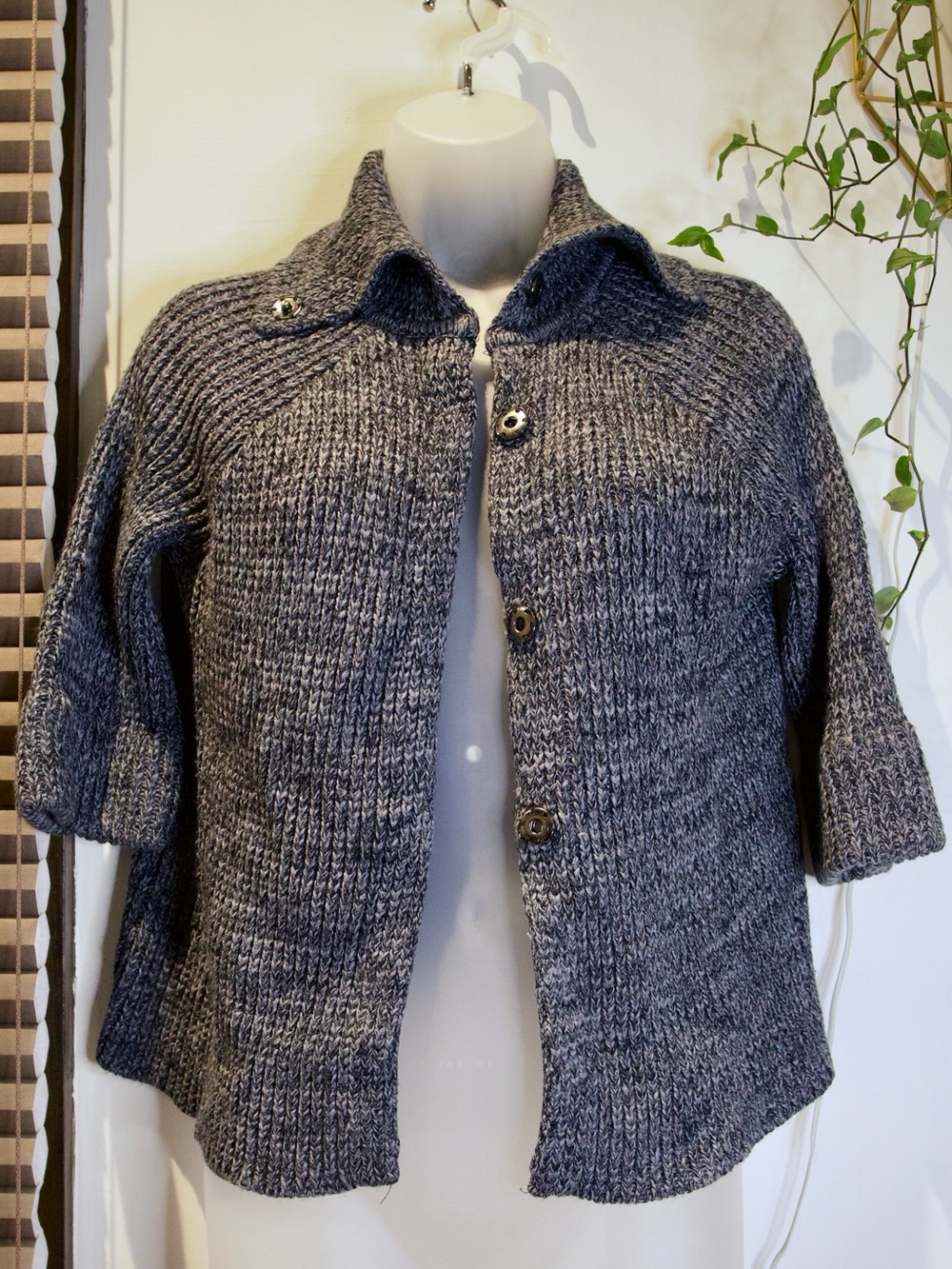 BCBG Max Azria Snap Front Sweater